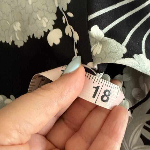 TORI RICHARD Liberty House 70s Vintage Woman's Kimono Style Japanese Print Dress - Picture 6 of 8